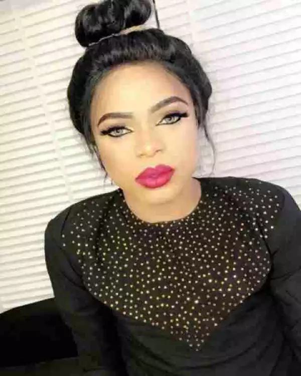 “I’m In The Toilet Changing My Pad” – Bobrisky Tells Followers